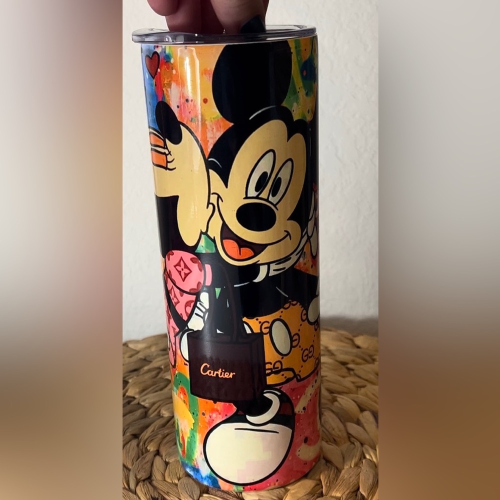 DISNEY Mickey and Minnie 20oz TUMBLER